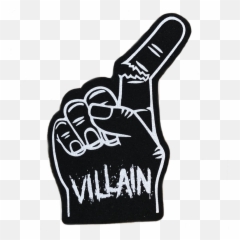 Marty Foam Finger - Marty Scurll Villain Logo Png,Foam Finger Png