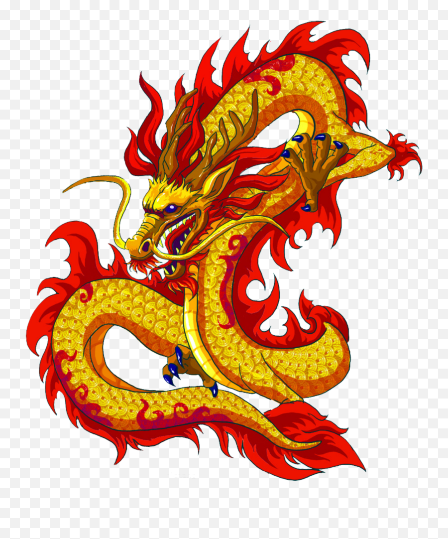 Mq Yellow Red Dragon 276400420009211 By Qoutesforlife - Chinese Red Dragon Png,Red Dragon Icon