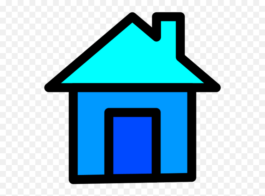 Home Icon Html 352301 - Free Icons Library Blue House Clipart Png,Blue House Icon