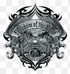 Harley Davidson - Emblem Freedom Of The Road png