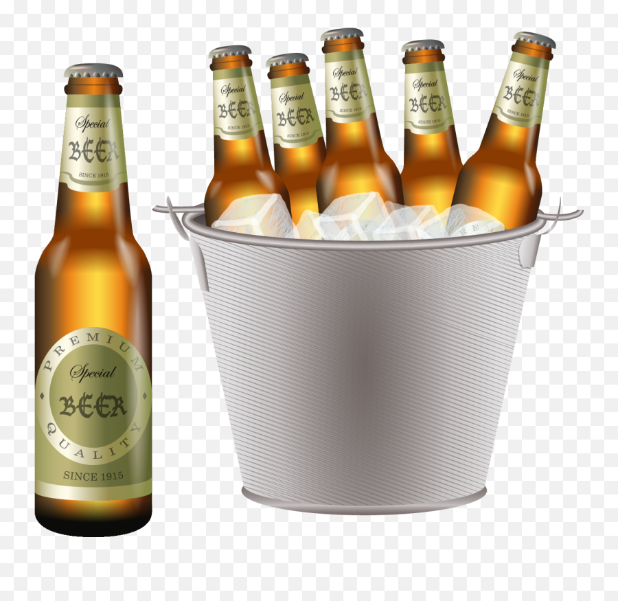 Png Free Stock Cocktail Wine Ice Bucket - Bucket Of Beer Png,Beer Bucket Png
