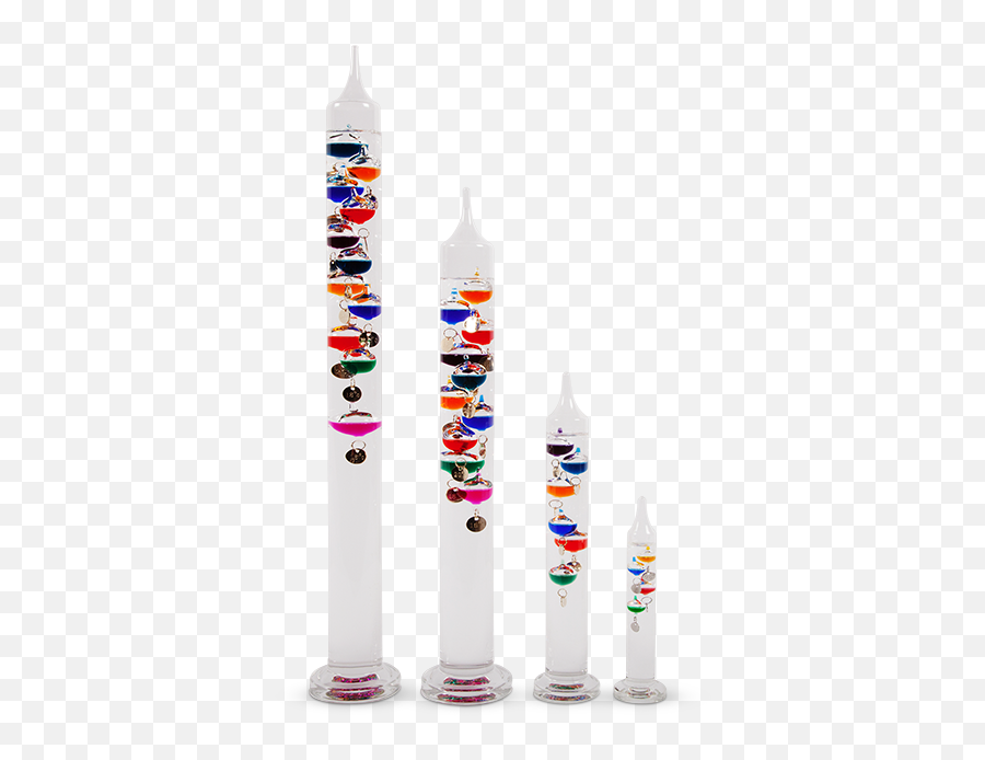 Galileo Thermometer - Various Sizes Galileo Thermometer Thermometer Transparent Background Png,Thermometer Transparent Background