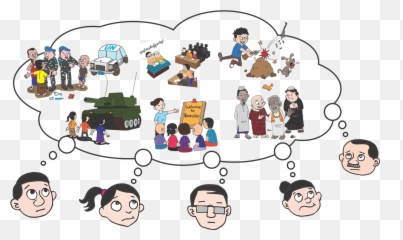 Thinking Person Png - Think Reconciliation People Conflict Thinking