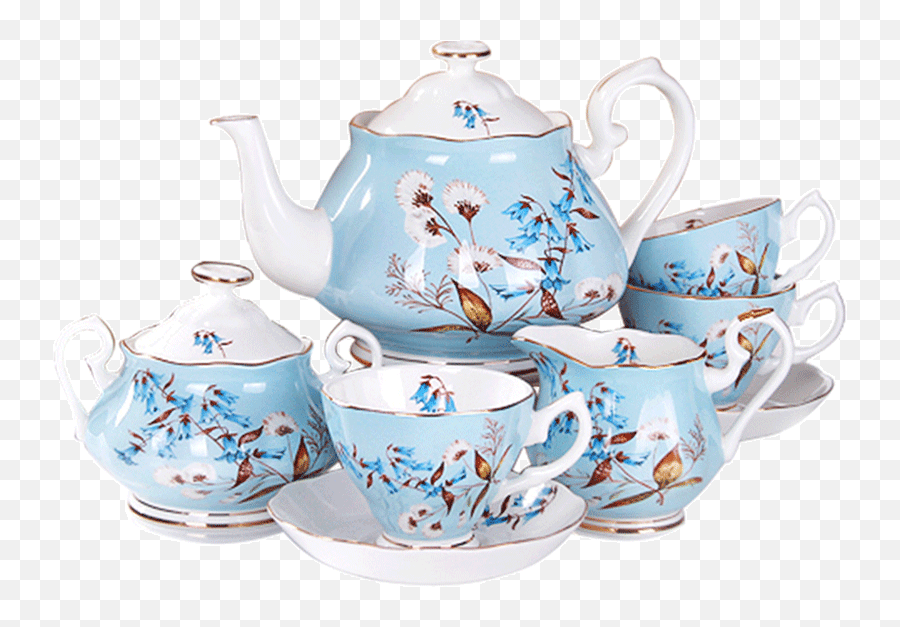 English Afternoon Tea Set European High - Tea Cup Set Png,Tea Set Png