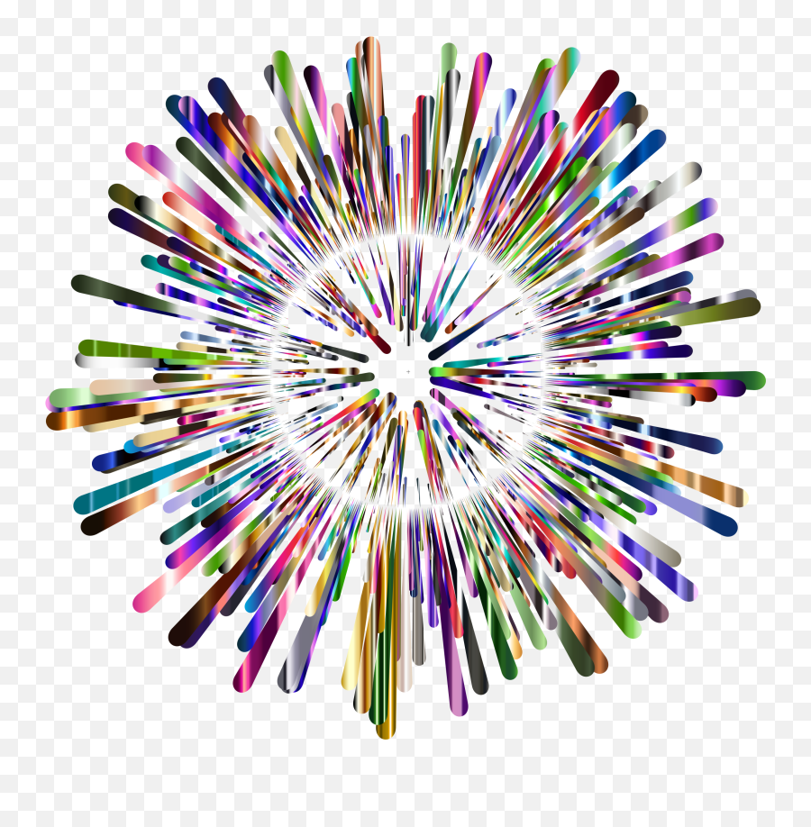 Geometric Abstract Art Picture - Explosion Clipart No Rainbow Explosion No Background Png,Explosion Clipart Png