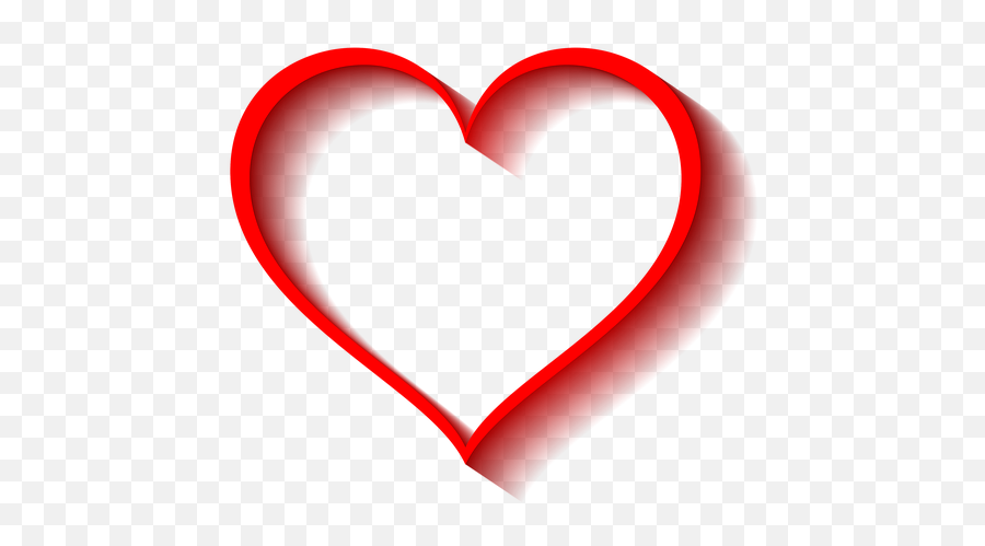 Heart Volume Shadow Transparent - Heart Love Transparent Png,Hearts Transparent Background