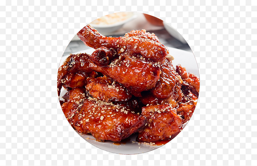 Hello Chicken Seoul Grub - Korean Spicy Fried Chicken Png,Buffalo Wings Png