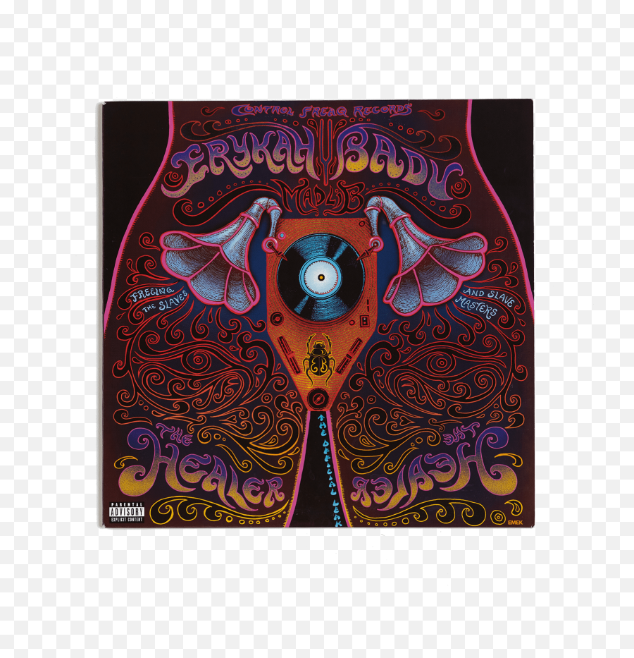 Vinyl U2013 The Healer Limited Edition Dj - Erykah Badu New Amerykah Part Png,Explicit Content Png