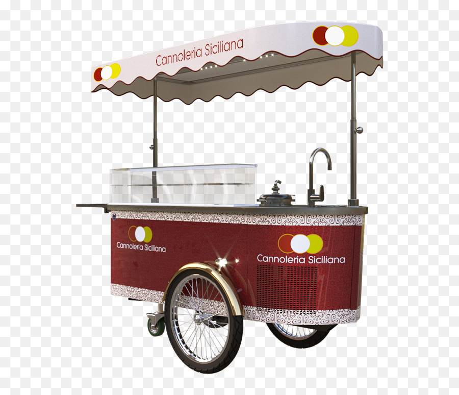 The Food Cart - Small Ice Cream Cart Png,Cannoli Png