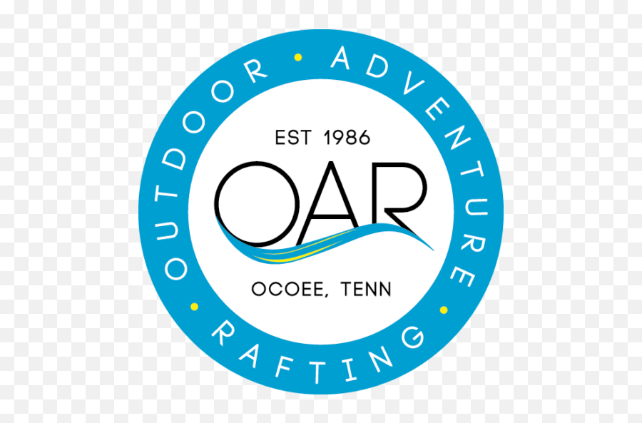 Oar Ocoee River Outdoor Adventure Logo - Circle Png,Adventure Logo