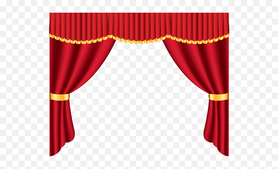 Movie Curtains Png Image - Curtain Template,Curtains Png