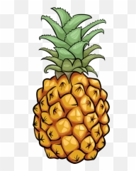 Pineapple Fruit Icon - Cartoon Transparent Png