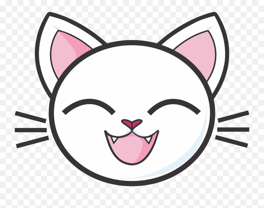 Cute Cat Face Png 5 Image - Cute Cat Face Clipart,Cute Face Png