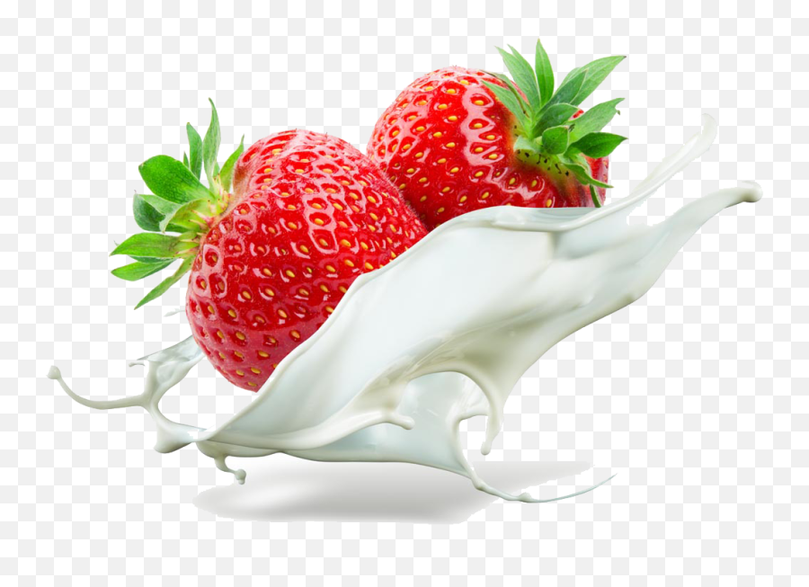 Strawberry Flavored Milk - Strawberry Milk Png,Milk Splash Png