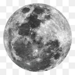 Moon Fullmoon Aesthetic Grey Sticker By Png Full Transparent