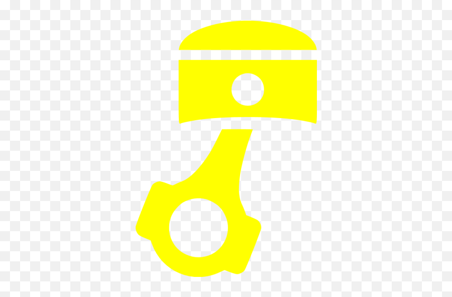 Yellow Piston Icon - Free Yellow Piston Icons Yellow Pisten Png,Piston Png