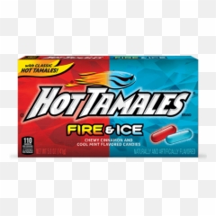 Hot Tamales Fire And Ice Theatre Box 141g Sweety Temptations Png