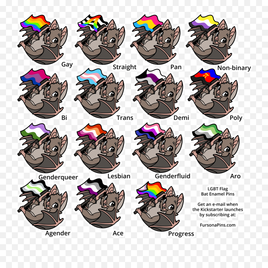 Fursona Pins - Genderfluid Straight Ally Flag Png,Lgbt Flag Png