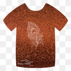 452 Bronze Poliflex Pearl Glitter Heat Transfer Vinyl - png