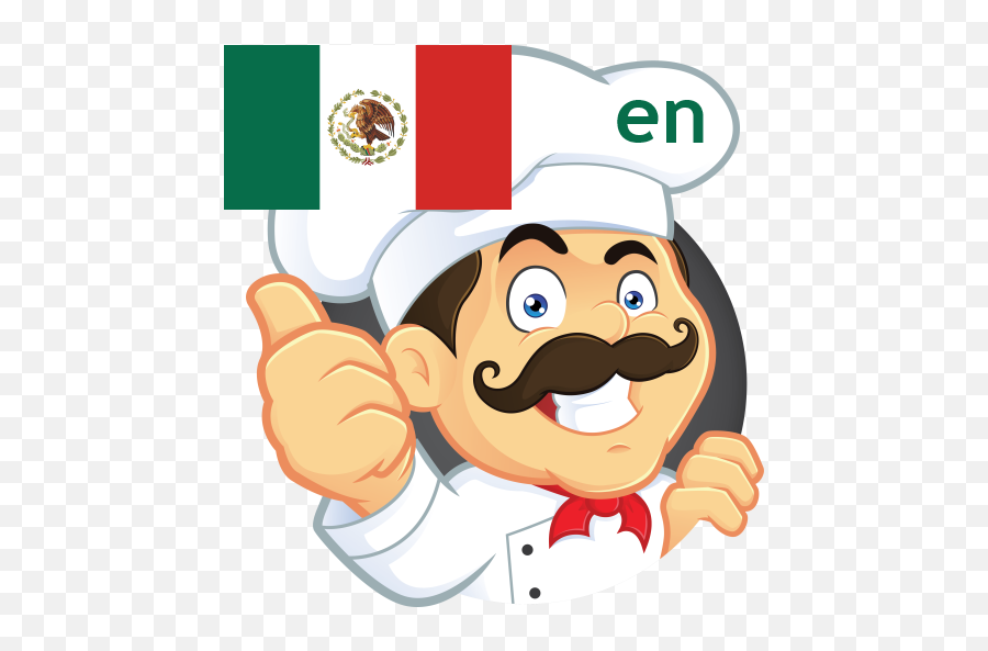 The Mexican Chef - Recipes Chef Cartoon Png,Mexican Mustache Png