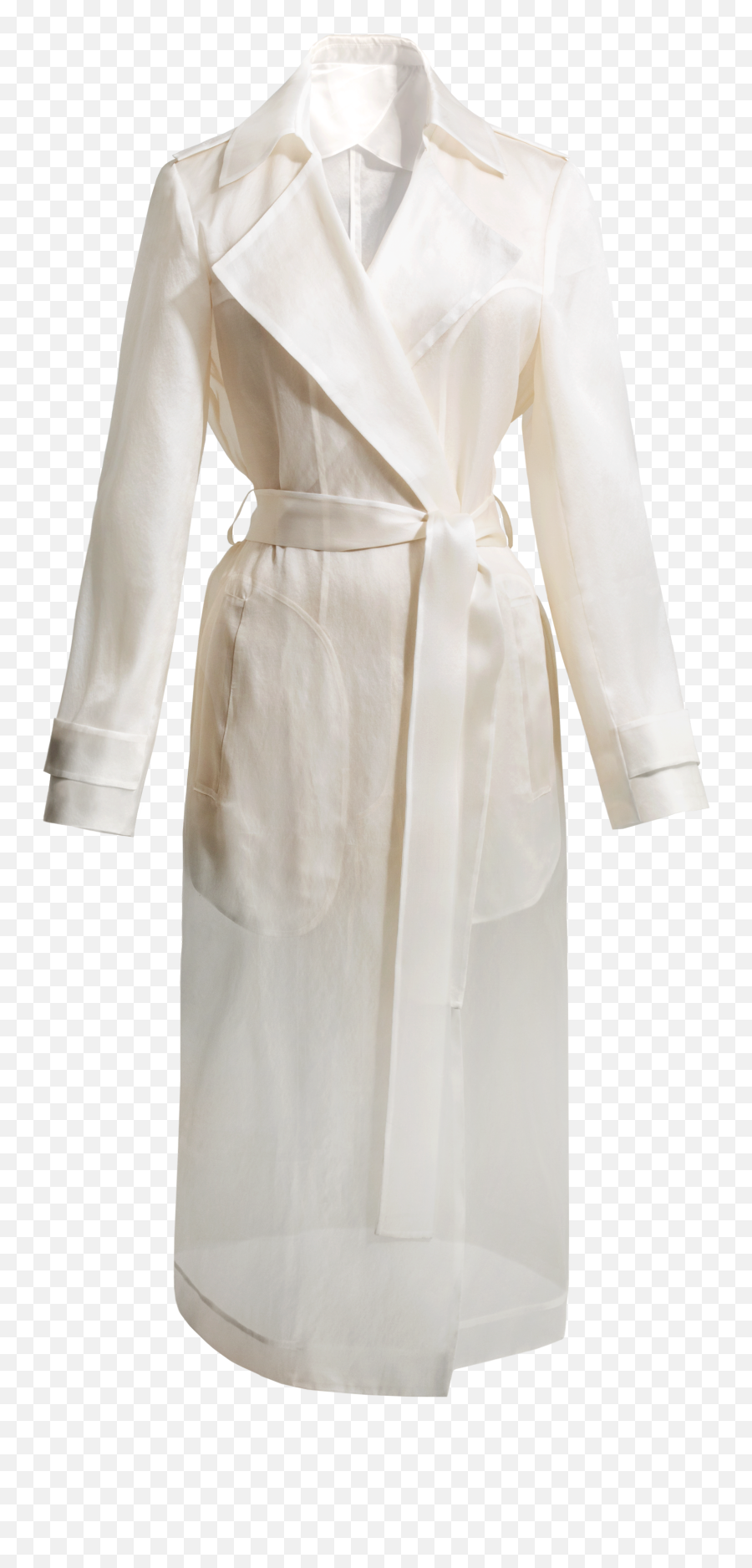 Organza Trench Coat - Trench Coat Png,Trench Coat Png