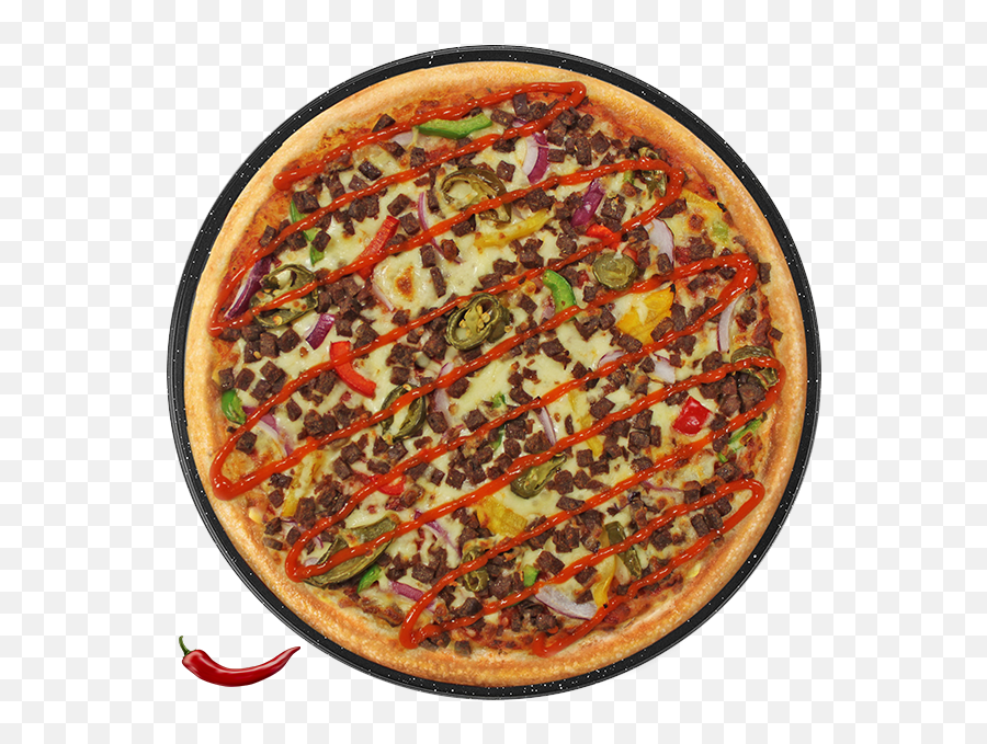 Spicy Beef 799 - Premium Pizzas Pizza Menu Crust 1889 Margherita Png,Pizza Transparent