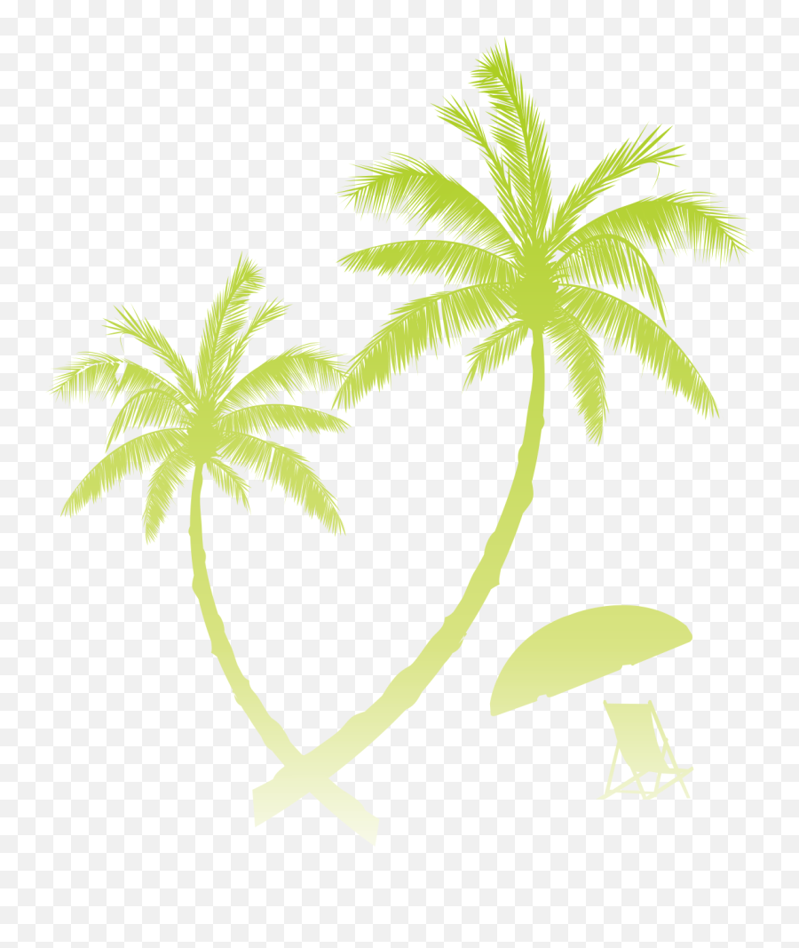 Palm Tree Silhouette 11321293 Transprent Png Free Download - Easy Beach Landscape Drawing,Palm Tree Leaf Png