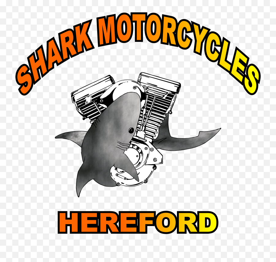 Cropped - Sharkspng Motorcycle Mot U0026 Service Hereford,Cartoon Shark Png