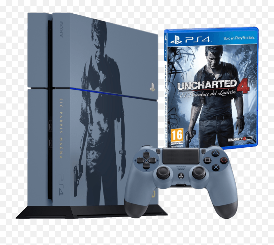 Nathan Drake - Uncharted 4 A Thiefu0027s End Ps4s Transparent Playstation 4 Special Edition Png,Uncharted Png