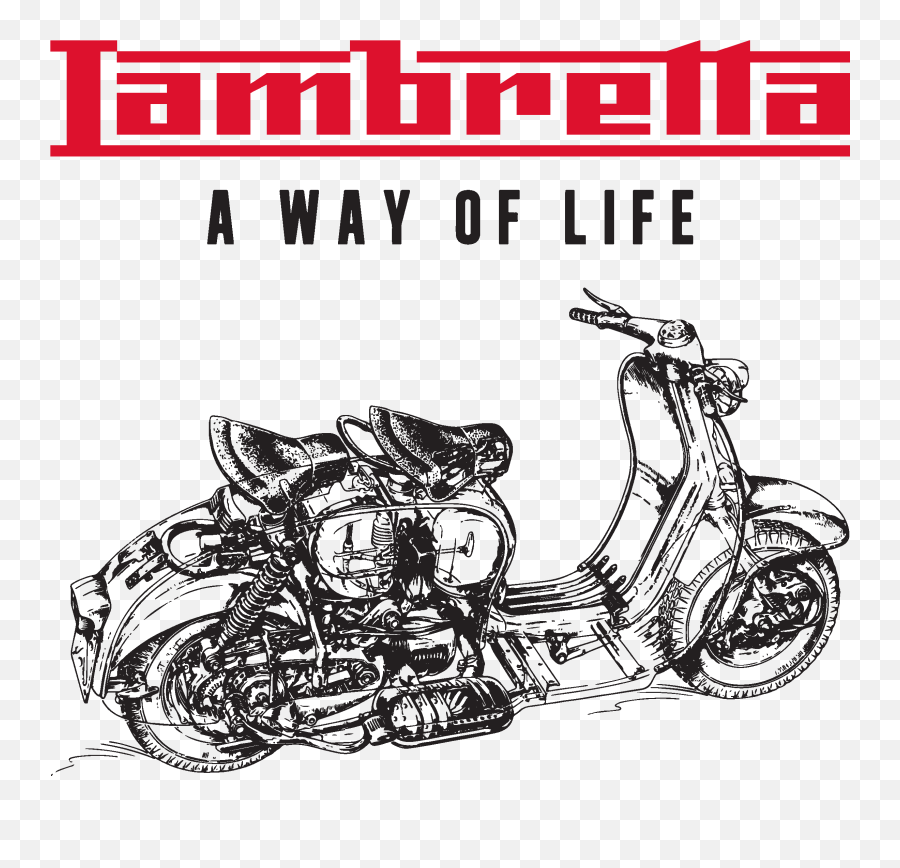 Lambretta Gift Ideas By Forme Vintage Collection Scooter - Vintage Lambretta T Shirt Png,Presents Png