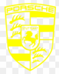 Yellow Porsche Icon - Free yellow car logo icons Car Logo png