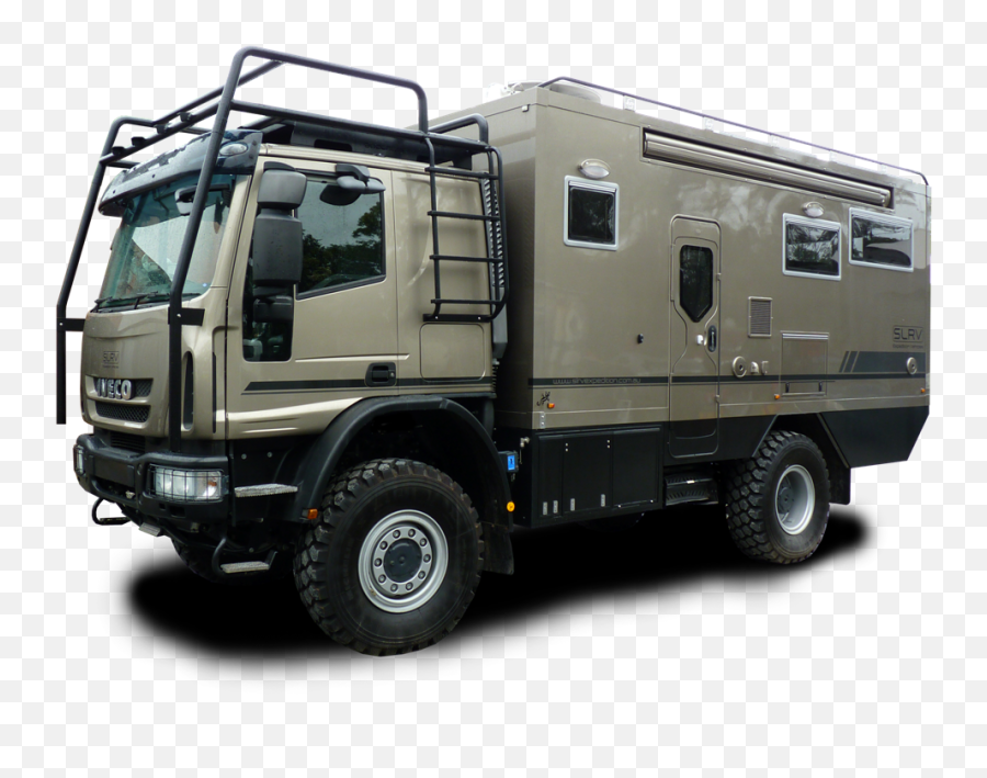 Eurocargo 4x4 Luxury Motorhome Slrv Expedition Vehicles - Iveco Eurocargo 4x4 Camper Png,Iveco Car Logo