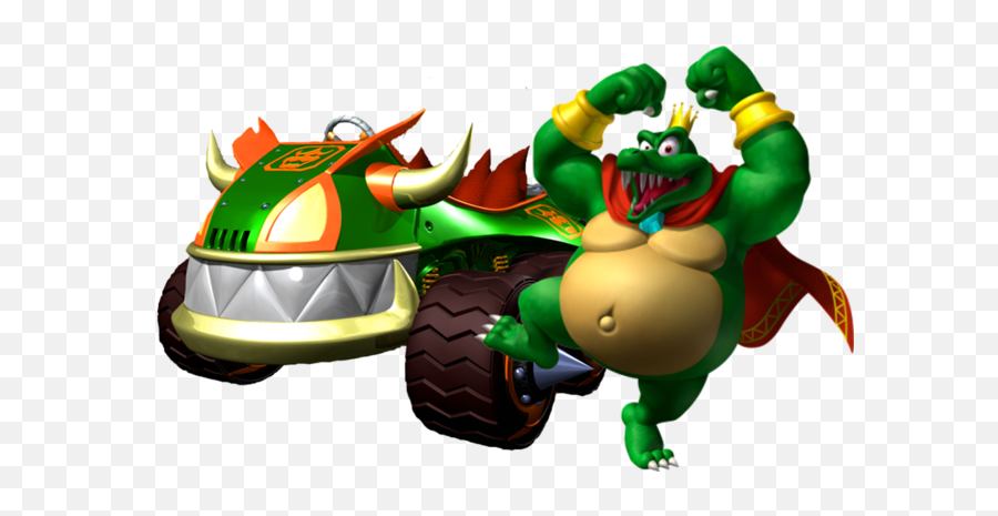 Boom - King K Rool Mario Kart Full Size Png Download Mario Kart Koopa King,King K Rool Png