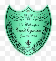 Dna1308 - Dom Pérignon Champagne Label png