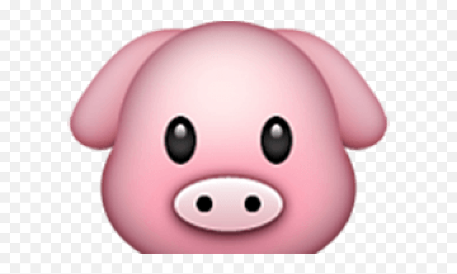 Pig Face Cartoon - Guinea Pig Emoji Iphone Png,Pig Emoji Png