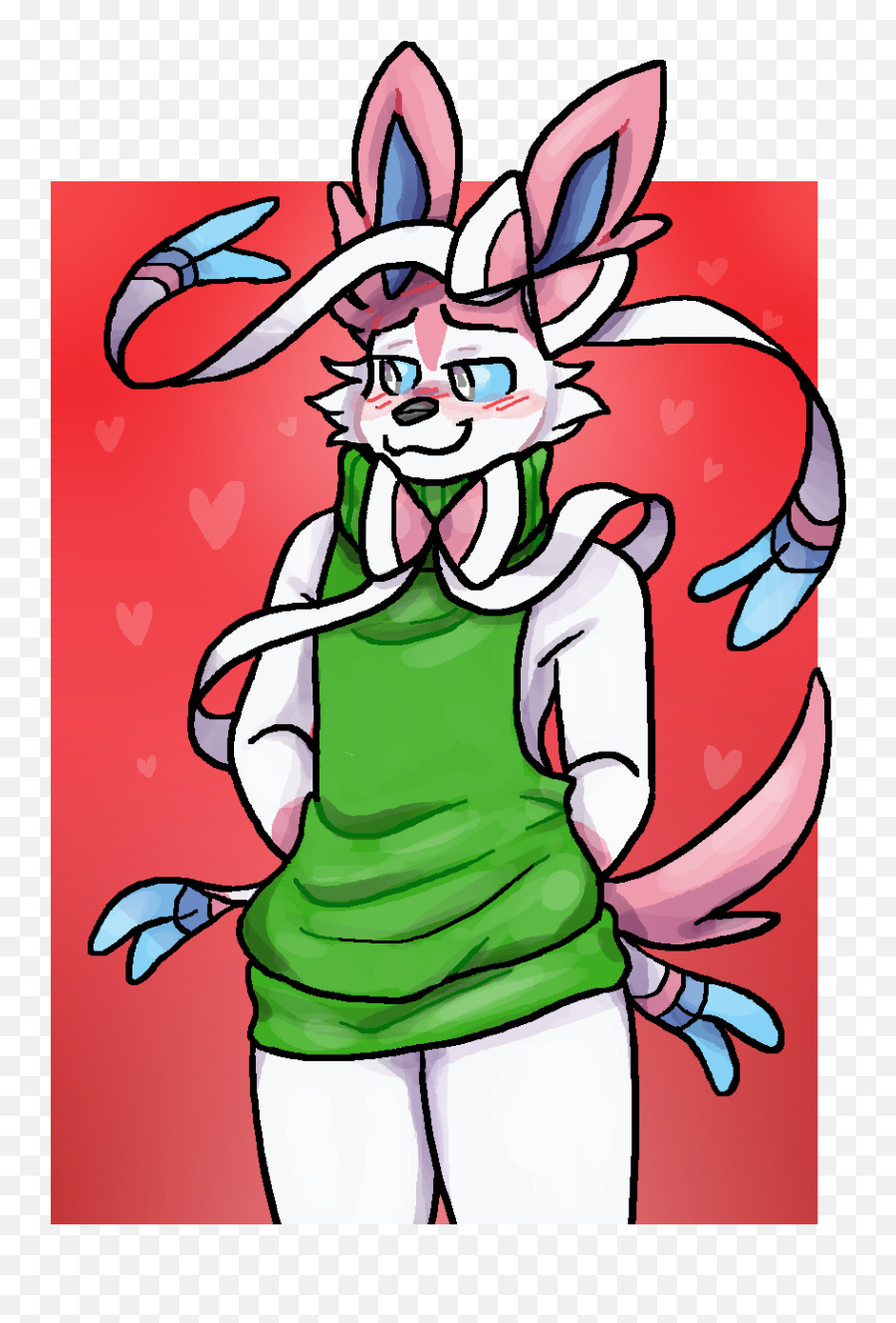 Sylveon U2014 Weasyl - Fictional Character Png,Sylveon Transparent