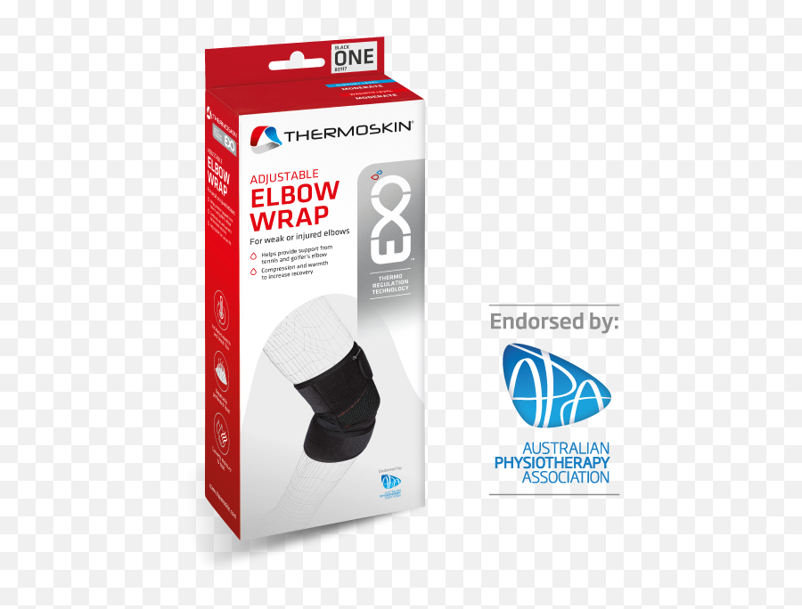Exo Adjustable Elbow Wrap U2013 Thermoskin Supports And - Thermoskin Png,Exo Logo