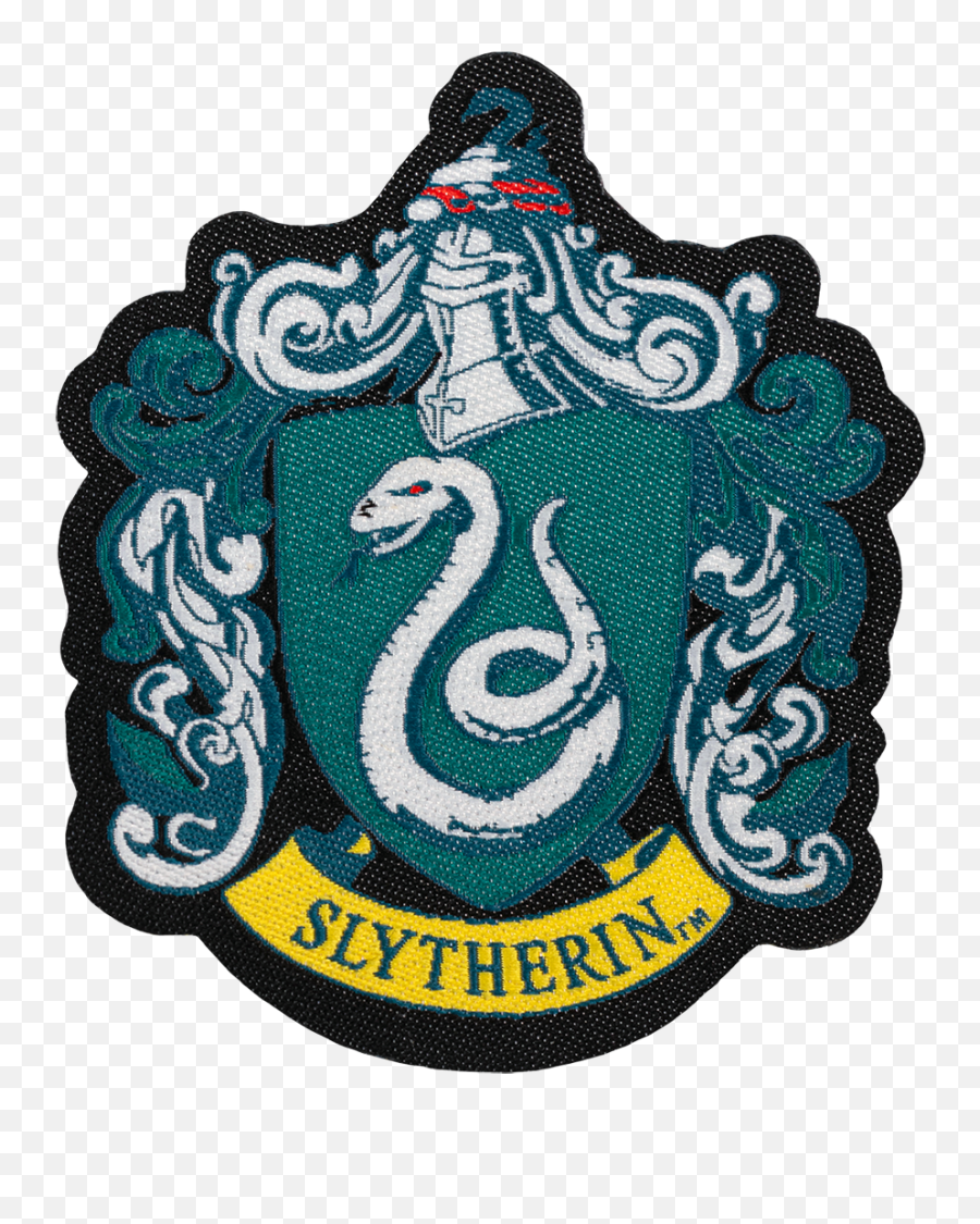 Harry Potter - Slytherin Crest Patch Harry Potter Slytherin Png,Slytherin Logo Png