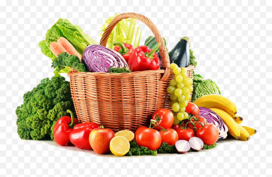 Png Transparent Vegetable - Fruit And Vegetable Basket,Vegetables Transparent Background