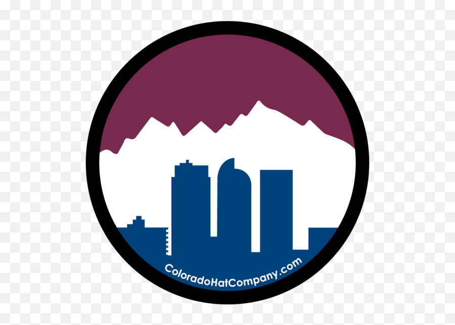 Denver Skyline Sticker - Vertical Png,Colorado Avalanche Logo Png