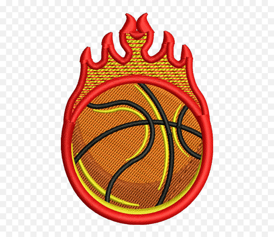 Basketball Flame Iron - For Basketball Png,Flaming Basketball Png