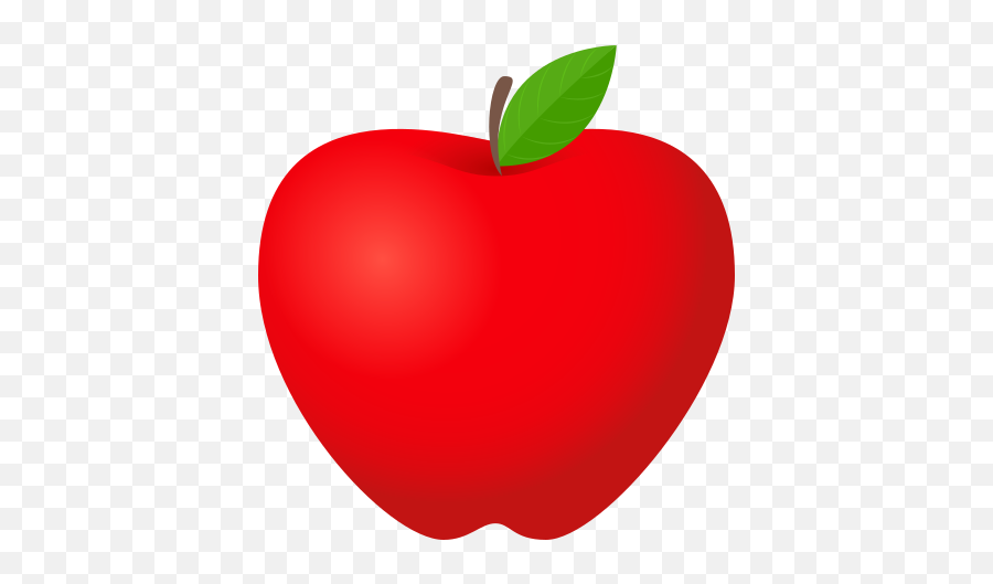 Emoji Red Apple To Copy Paste - Teacher Apple Clip Art Png,Food Emoji Transparent