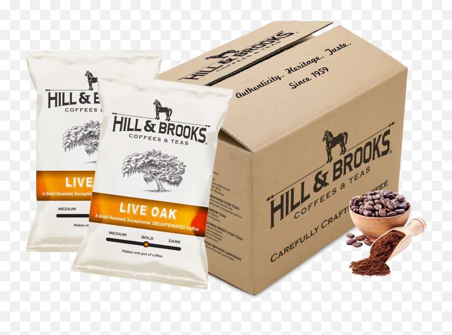 Live Oak Decaf - Cardboard Packaging Png,Live Oak Png