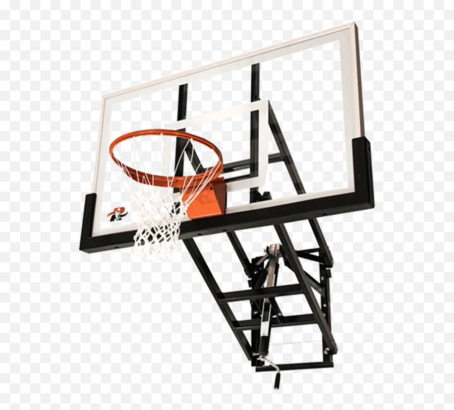 Ryval 60 Wm60 Wall Mount Basketball Goal - Basketball Korb Wand Verstellbar Png,Basketball Rim Png