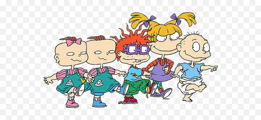 Transparent Rugrats Marching Png Image - Rugrats Tommy Chuckie Phil Lil Angelica,Rugrats Transparent
