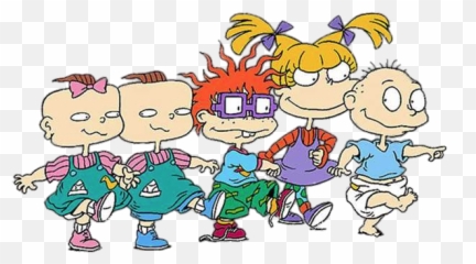 Transparent Rugrats Marching Png Image - Rugrats Tommy Chuckie Phil Lil Angelica,Rugrats Transparent