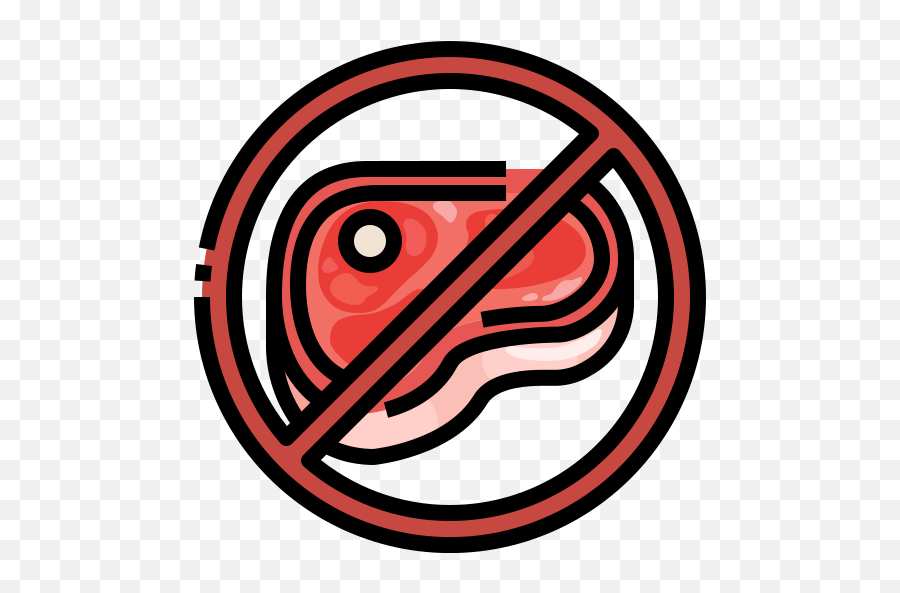 No Meat Free Icon Of Covid 19 - No Carne Png,Meat Icon
