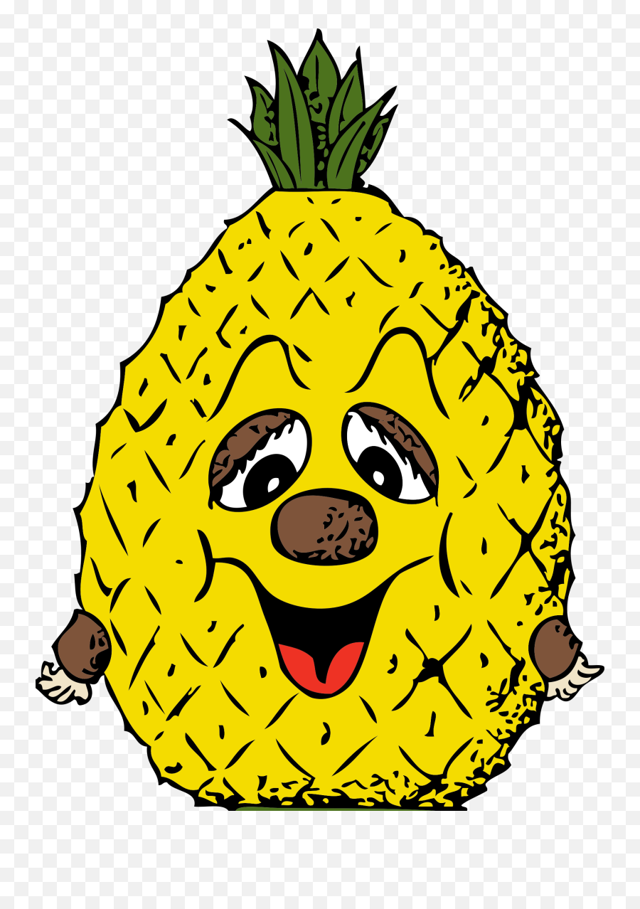 Blog Pineapple Clipart Free Clip Art Images Image 9 - Cartoon Pineapple Png,Pineapple Transparent