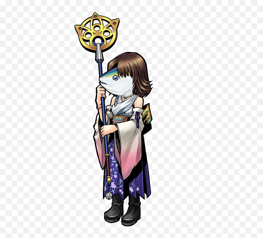 Summoner Tuna Dissidiaffoo - Fictional Character Png,Women's Face Summoners Icon