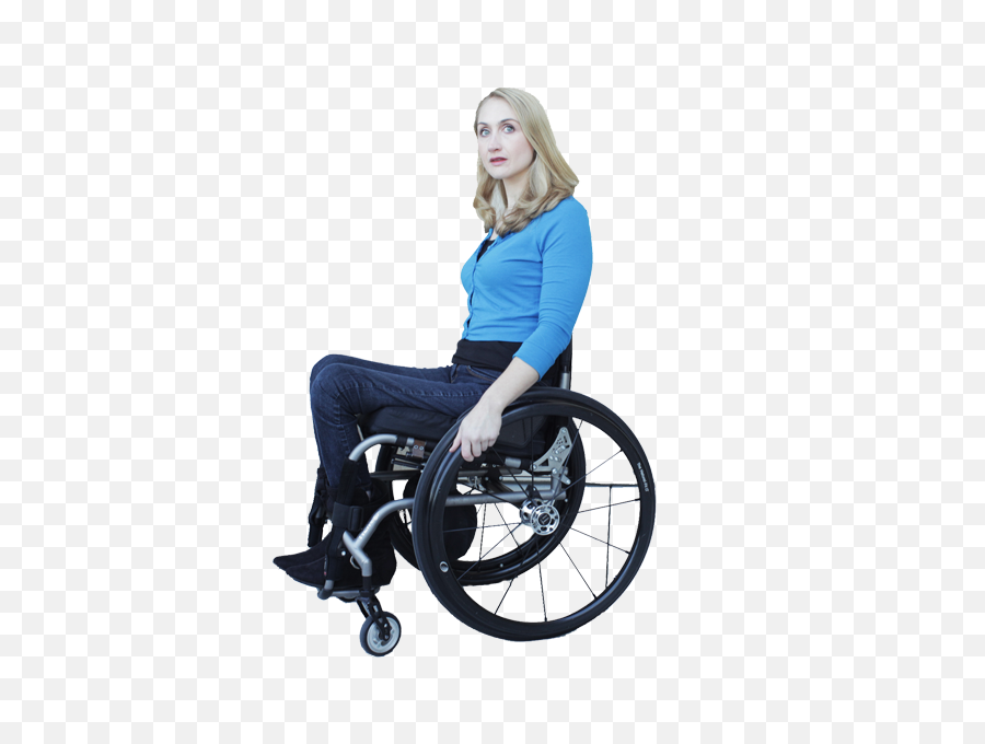 Person In Wheelchair Png - People On Wheelchair Png,Wheelchair Transparent